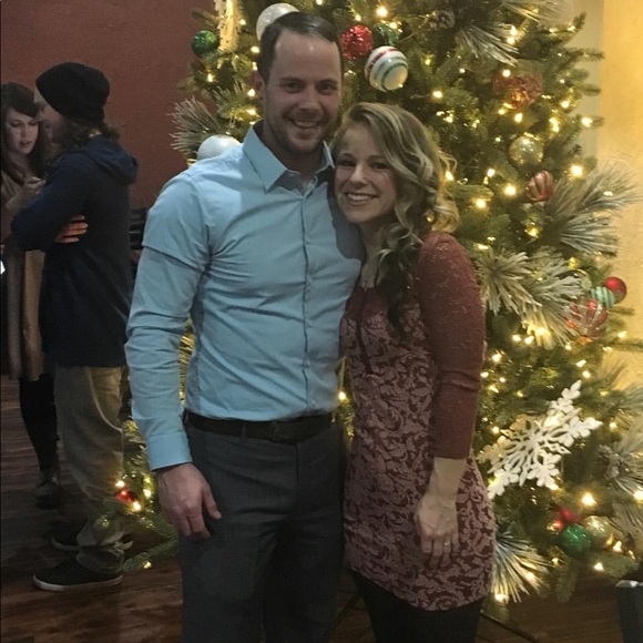 Free People Cranberry Bodycon Holiday Dress, XS - Picture 5 of 5